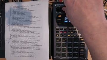 SP404 mk2 51.8 - Firmware 3.0 Recording FX Automation