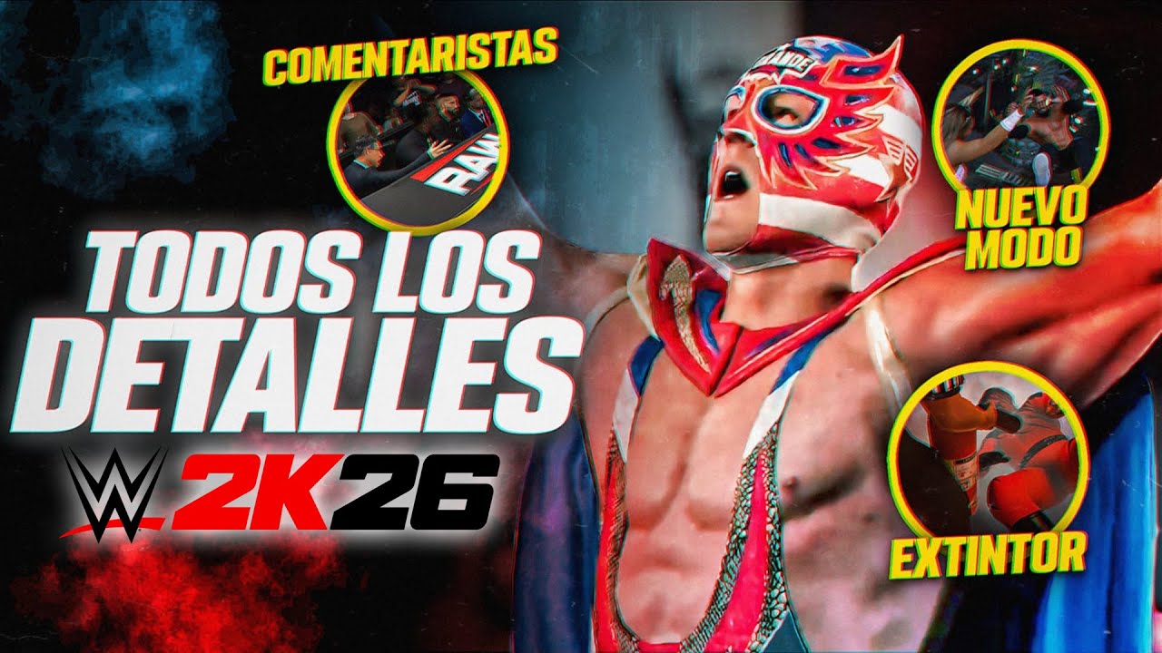 PRIMER GAMEPLAY TRAILER de WWE 2K26 AL DETALLE!!!