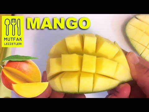 Mango Meyvesi Nasıl Kesilir ? | Tropikal Meyveler 🥭