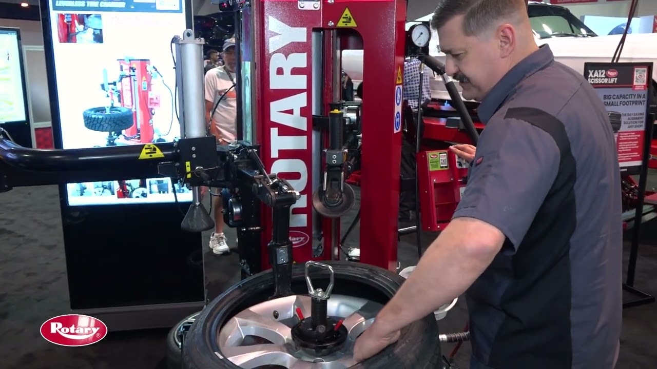SEMA 2023 Rotary R1200 Leverless Tire Changer