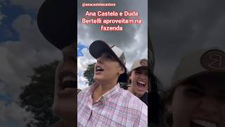 Ana Castela E Duda Bertelli De Moto Na Fazenda