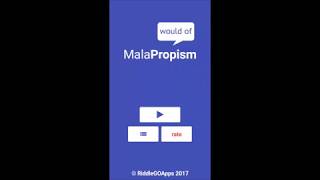 MalaPropism - A speed reading game with famous malapropism and catachresis screenshot 4