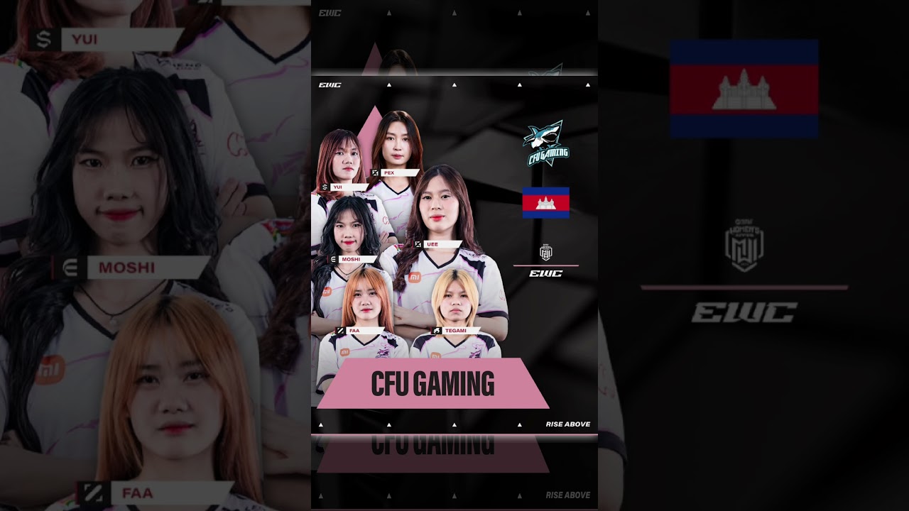 Official Roster CFU Gaming Di MWI x EWC 2025! 