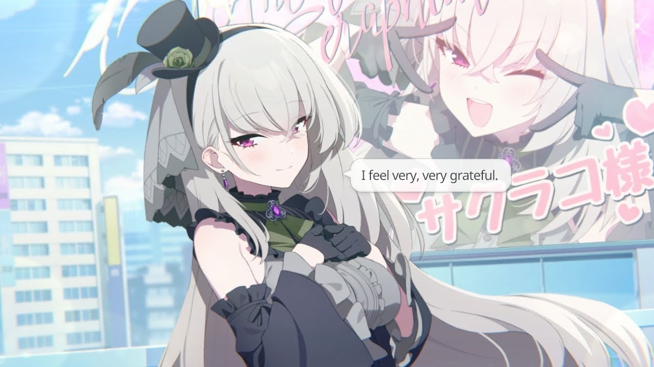 [Blue Archive] Utazumi Sakurako (Pop Idol) Recollection Lobby