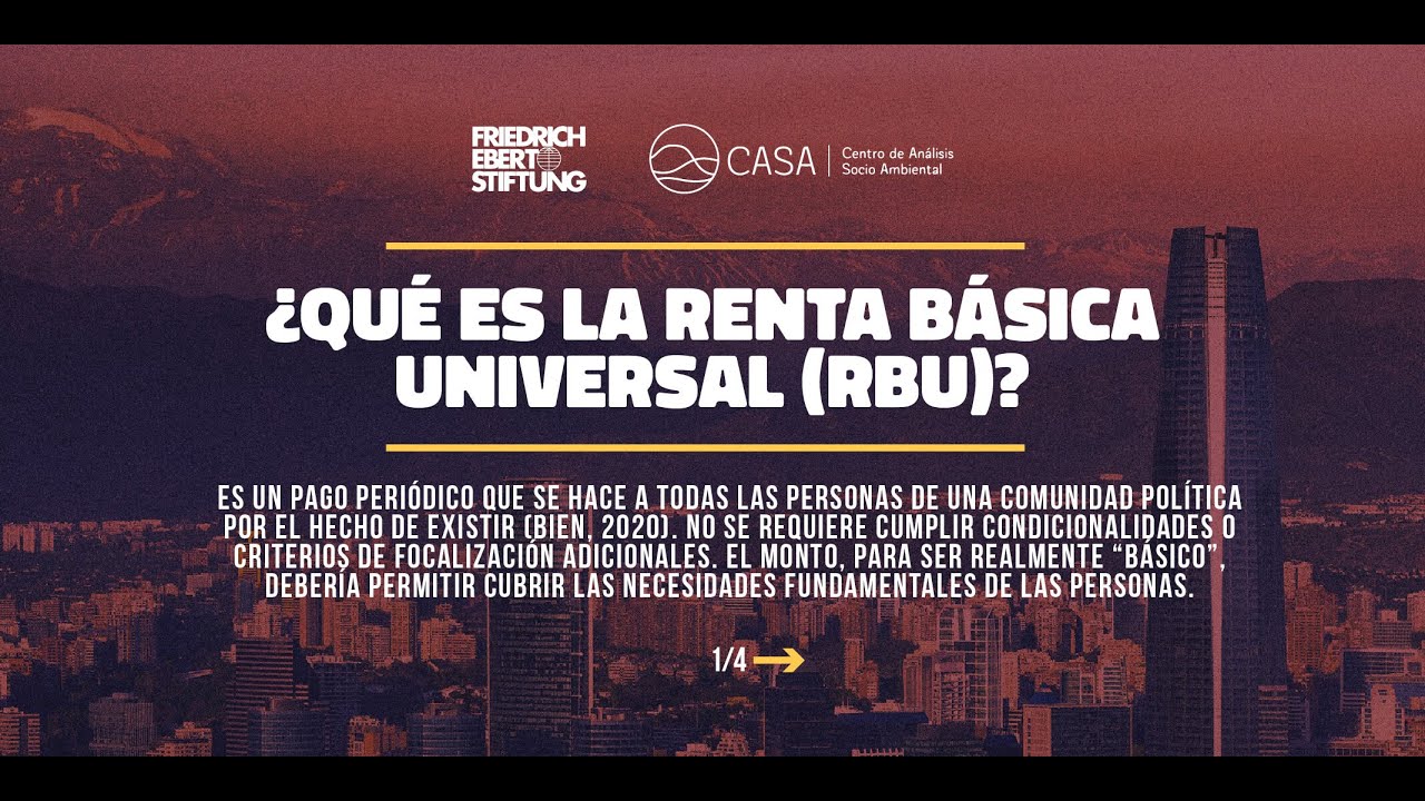 Seminario ‘Renta Básica Universal como una política posible y emancipatoria para Chile'