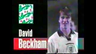 David Beckham on 1997 - before his first appearance in WORLD CUPS