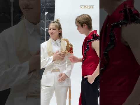 ฟินนนน ซี นุนิว เสิรฟ์โมเมนต์หวานรับวาเลนไทน์กลางกองถ่ายโฆษณา #theklinique