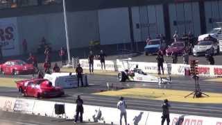 European Dragracing Championship 2013, Tierp, Sweden, August 24 (Clip 2)