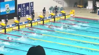 第102回 日本学生選手権　男子200m自由形　村佐達也 1:45.09 大会新記録