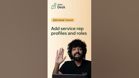 How to add user profile and roles to Zoho Desk
