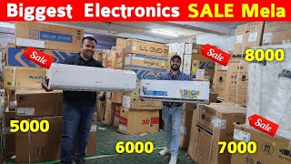AC के साथ Scooty फ्री, 1 लाख तक की छूट | Cheapest Electronics Warehouse | AC, Fridge, WM, LED Sale