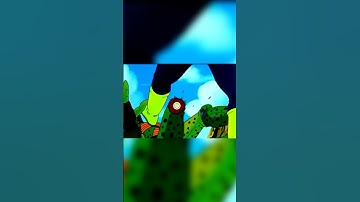 Android 16 VS Cell | Dragon Ball Z #shorts