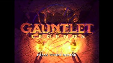 Gauntlet Legends - Sony PlayStation - Intro & Title Screen