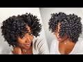 Flexi Rod Set on Natural Hair | Lolade Fashola