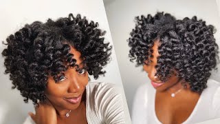 Flexi Rod Set on Natural Hair | Lolade Fashola