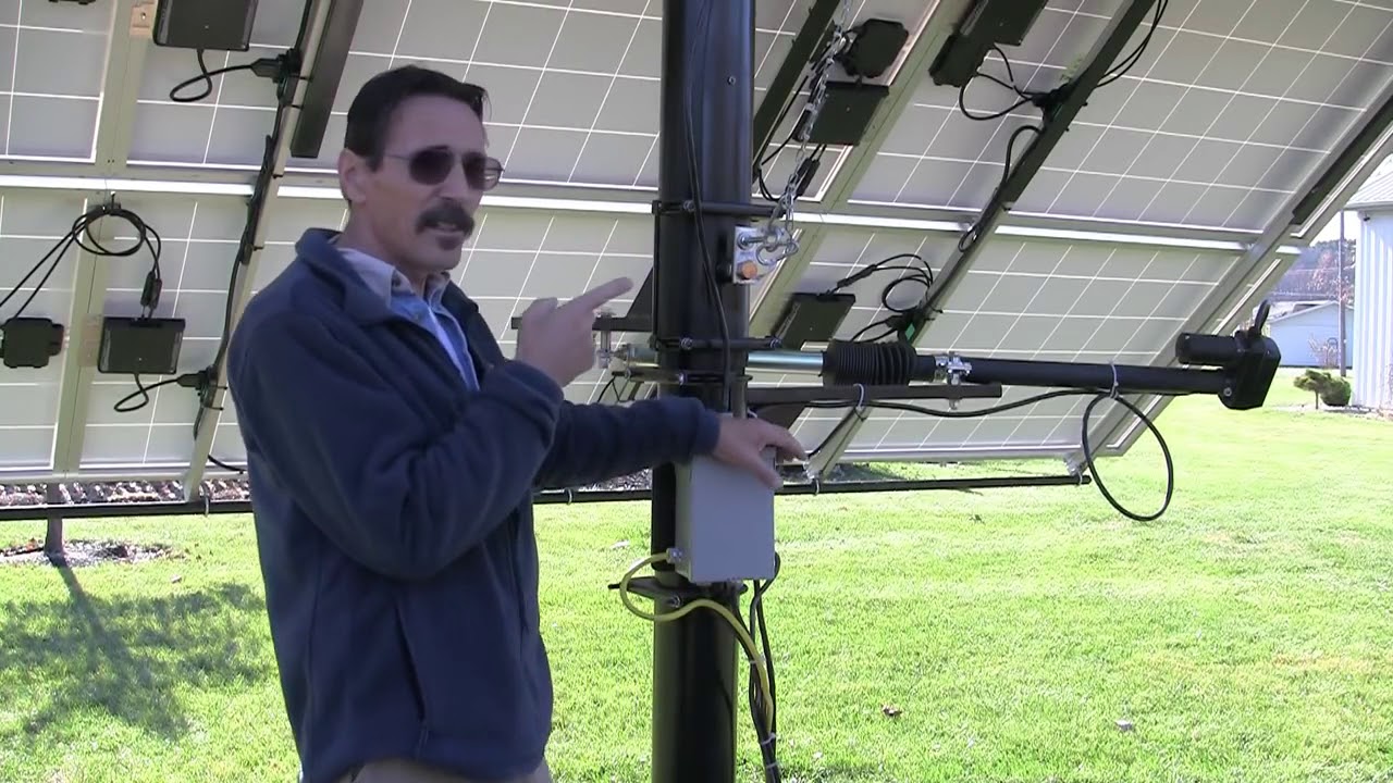 New Solar Time Tracker by Missouri Wind and Solar YouTube