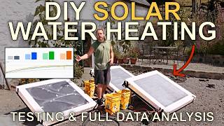 Building & Testing 4 DIY Solar Water Heaters: Cheap Pipe vs Copper