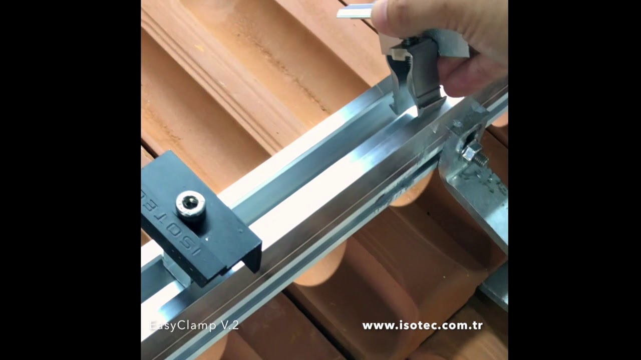 ISOTEC Enerji Güneş Panel Clamp'i  - EasyClamp V2