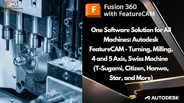 One Software Solution for All Machines: Autodesk FeatureCAM