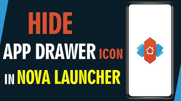 How to hide app drawer icon in Nova Launcher