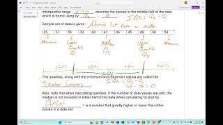 U0 Stats Lesson 3A Measure of Spread Notes