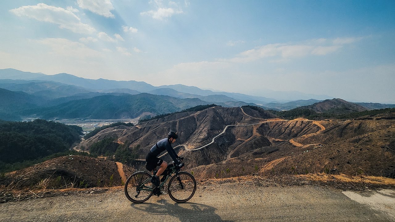 양양 하조대 어성전 법수치 계곡길과 멋진 산속 임도 그래블 라이딩