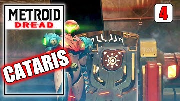 Metroid Dread - Travel to Cataris & Dairon - Cataris Gameplay Walkthrough Part 4