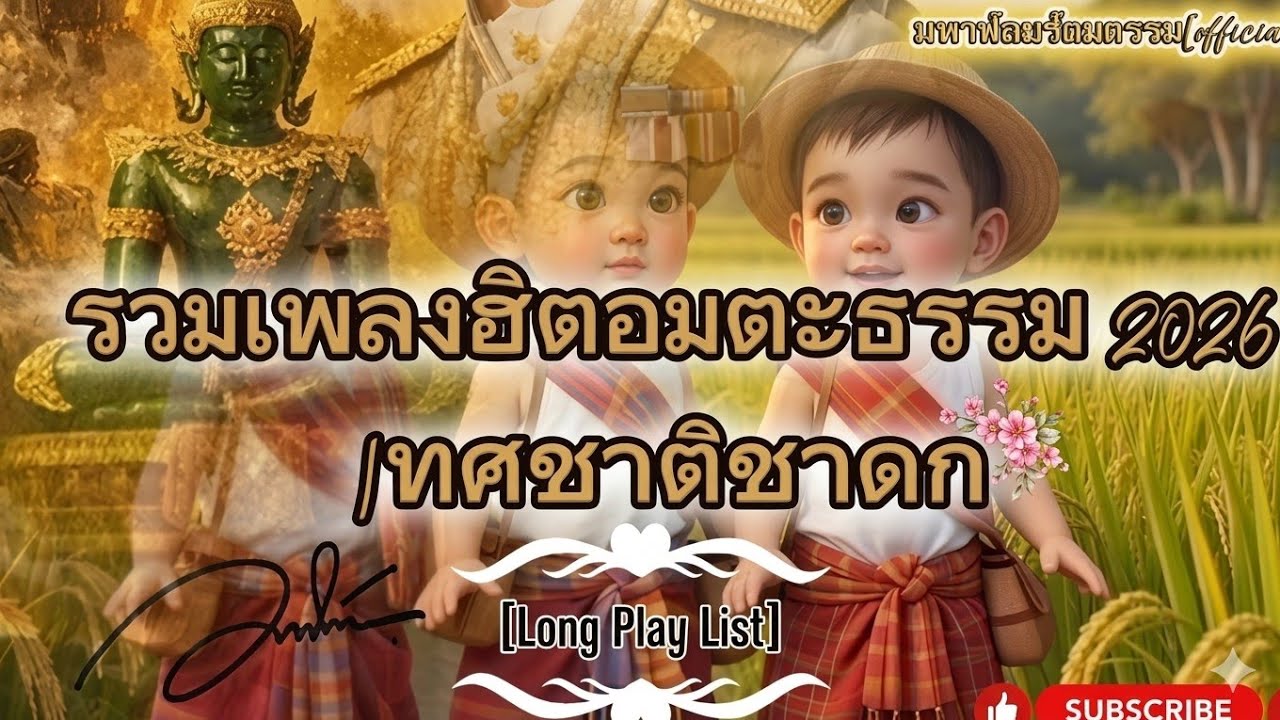 รวมเพลงอมตะธรรม|ทศชาติชาดก มหาน้อยร้อยธรรม [official play list Long]