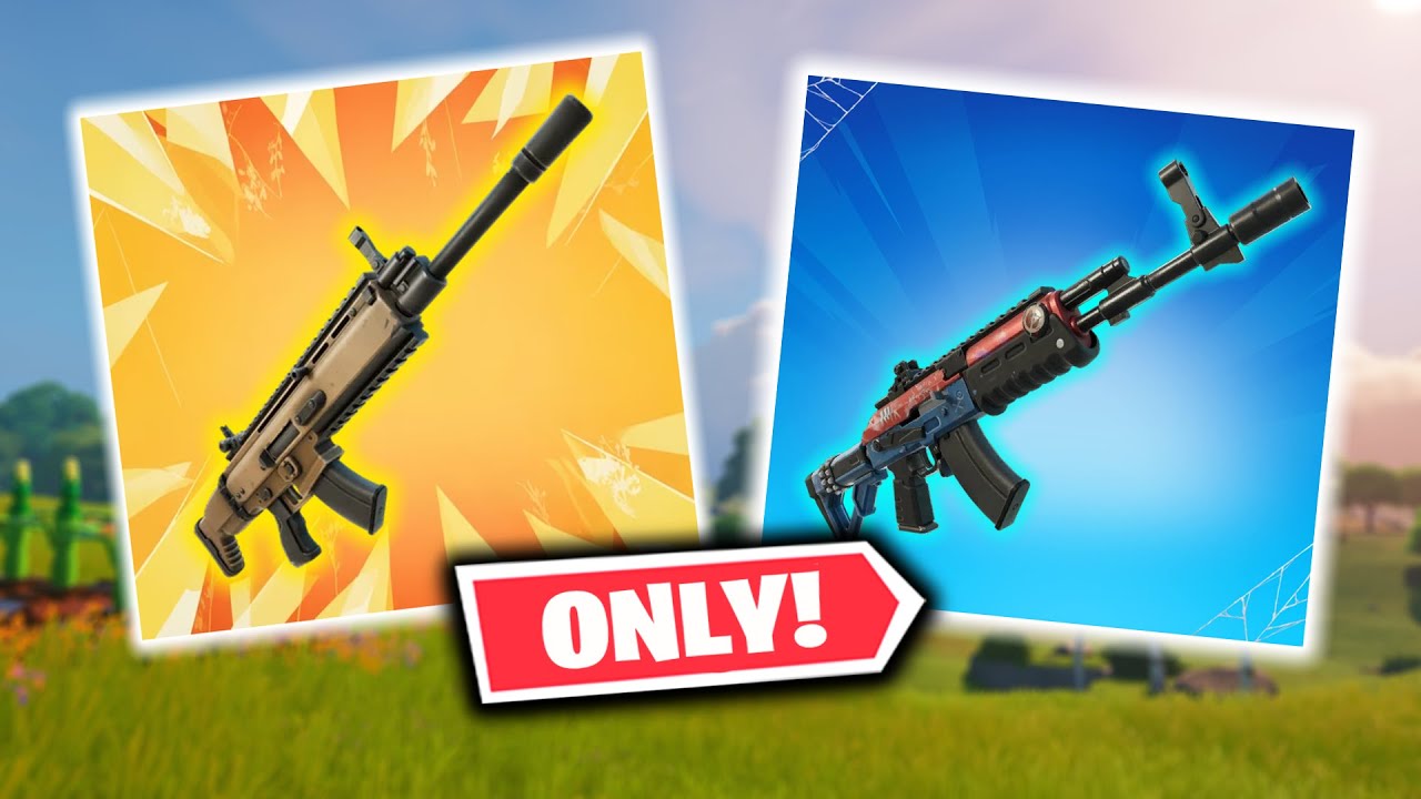 Using AR Only in Fortnite - YouTube