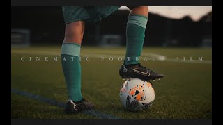 Cinematic promotional Football video Sony FX3