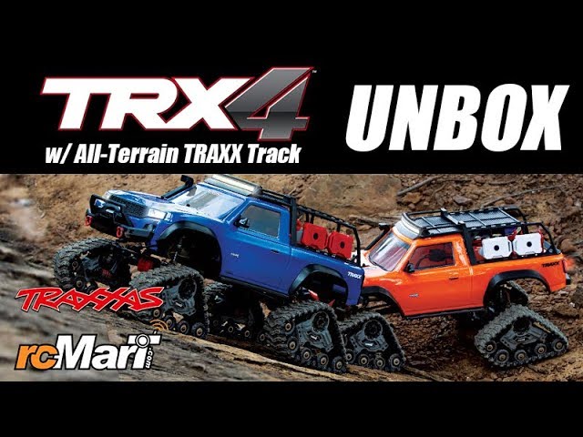 Traxxas / TRX-4 with Deep-Terrain Traxx: 4WD Electric Truck with