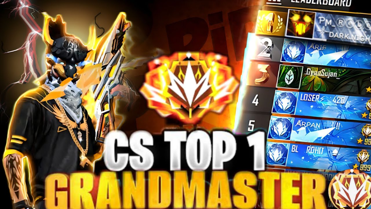 ROAD TO GRANDMASTER 🚀 LIVE CS RANK PUSH ️#live Free Fire - YouTube