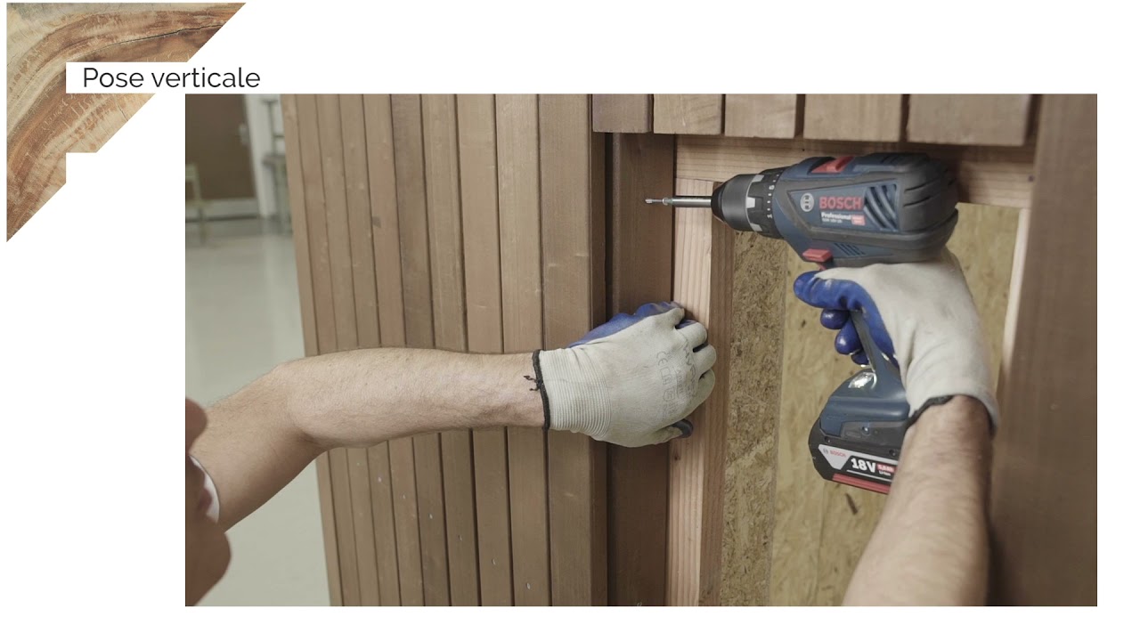 Revêtements extérieurs façade en bois // 03 - mise-en-œuvre bardage ajouré et pathologies