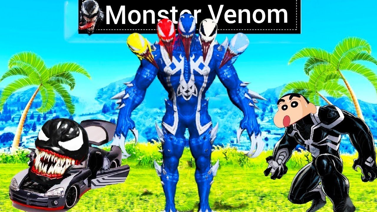 Ultimate Monster Venom - 5 Heads Addon Ped [ Gta 5 ]