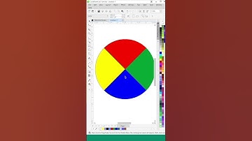 How to use Ellipse Tool in CorelDraw #tutorial #shorts