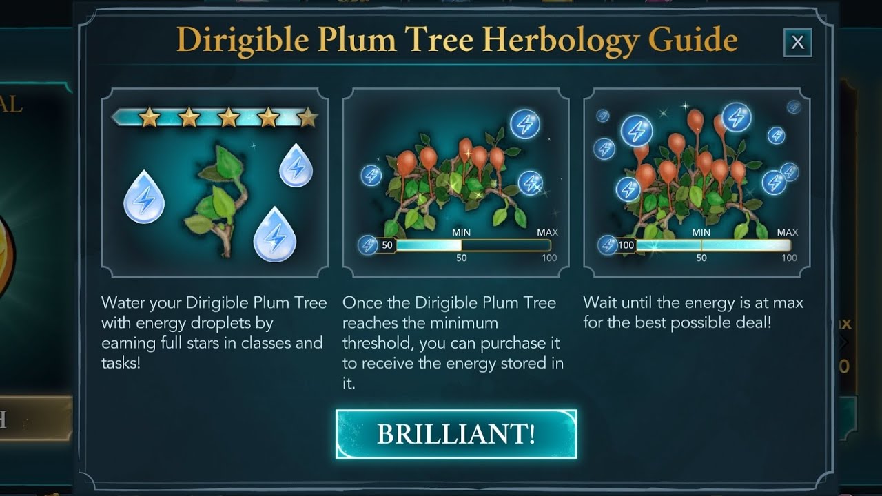 Dirigible Plum Tree Herbology Guide Potter Hogwarts Mystery YouTube