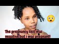 STORYTIME: How i found out I was pregnant|The test was - but I was pregnant|South African Youtuber