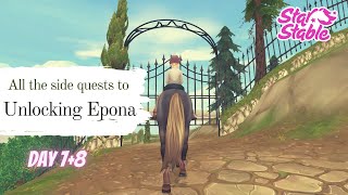 [OLD] ALL THE SIDE QUESTS TO EPONA 🌸 Day 7-8 || Star Stable Online