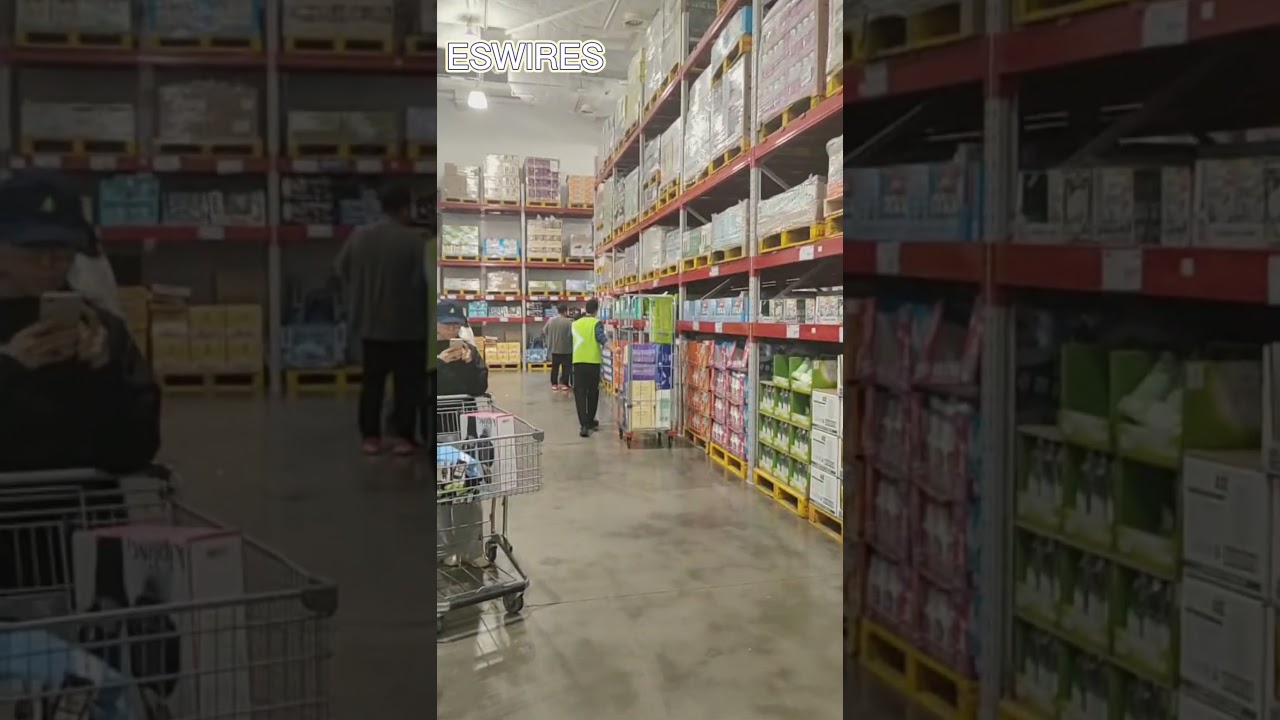 Roll container for hypermarket 