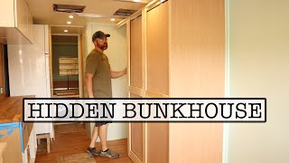 RV BUILD  Hidden Bunkhouse and Murphy Bed in a Travel Trailer
