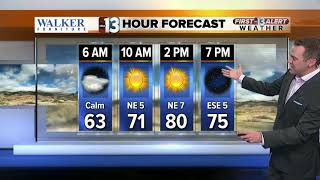 13 First Alert Las Vegas weather October 24 morning