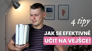 4 TIPY, JAK SE UČIT NA VYSOKÉ ŠKOLE LÉPE!