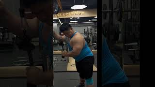 Today's workout: upper body hypertrophy training, keep overall fatigue low. #每天坚持运动打卡 #motivation