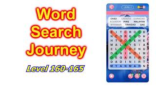 Word Search Journey - Word Puzzle Game App Level 160-165 Are You Playing screenshot 1
