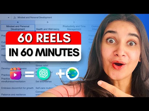 I Made 60 Instagram Reels in 60 Min With Just 2 AI Tools