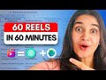 I made 60 instagram reels in 60 min with just 2 ai tools