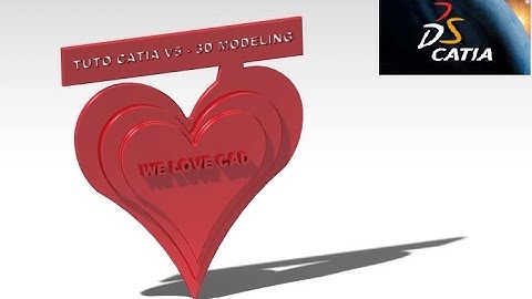 CATIA V5 tutorial #14 - HOW TO CREATE 3D TEXT