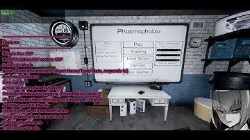 CHEAT MENU on Phasmophobia | CREATING MONEY, NOCLIP, SPEEDHACK | WORK 2022