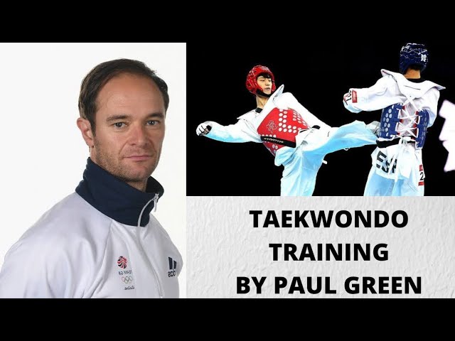 TAEKWONDO TRAINING BY PAUL GREEN AT USA TKD CENTER OF EXCELLENCE. - YouTube