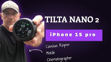 Tilta Nano 2 - connected to Blackmagic camera app and iPhone 15 pro max